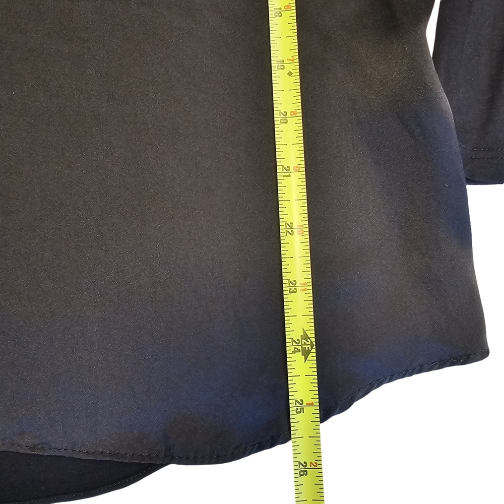 Lola And Sophie Elegant Black Blouse Women's Size XS - Picture 10 of 12